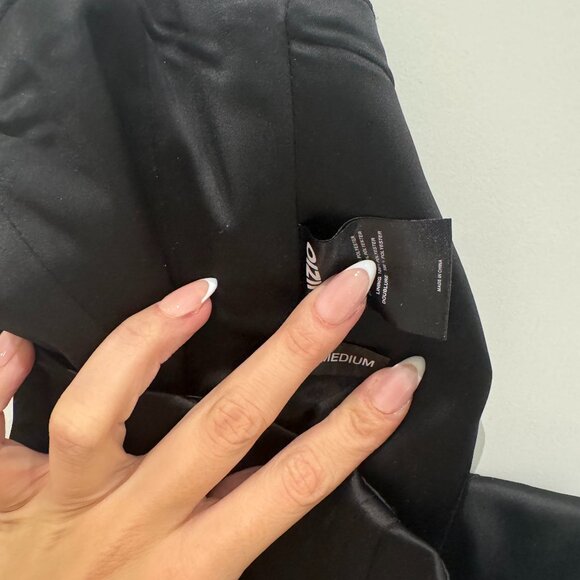 Danielle Guizio Corset Top – Black / Size M - Picture 8 of 12